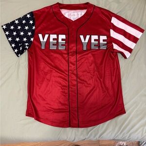 Yee Yee - Men’s 4th of July Baseball Jersey